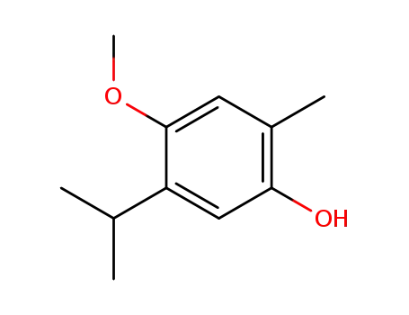 Phenol, 4-methoxy-2-methyl-5-(1-methylethyl)-
