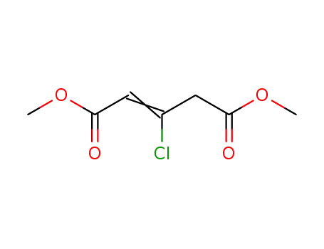 Dimethyl-3-chloro-2-pentenedioate
