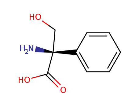 Benzeneacetic acid, a-amino-a-(hydroxymethyl)- cas  6321-86-4