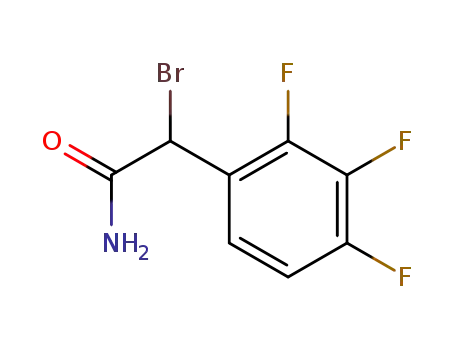 2-bromo-2-(2,3,4-trifluorophenyl)acetamide