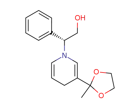 (R)-2-[3-(2-Methyl-[1,3]dioxolan-2-yl)-4H-pyridin-1-yl]-2-phenyl-ethanol