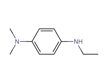 Molecular Structure of 24340-88-3 (N'-Ethyl-N,N-dimethyl-p-phenylenediamine)