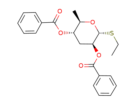 ethyl 2,4-di-O-benzoyl-3,6-dideoxy-1-thio-α-D-arabino-hexopyranoside