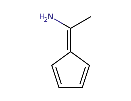 Molecular Structure of 694-74-6 (Ethanamine, 1-(2,4-cyclopentadien-1-ylidene)-)