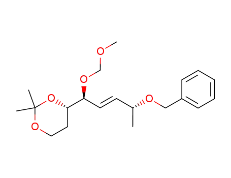 (S)-4-((E)-(1S,4R)-4-Benzyloxy-1-methoxymethoxy-pent-2-enyl)-2,2-dimethyl-[1,3]dioxane