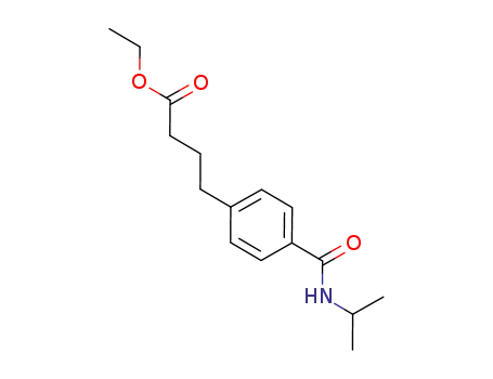 4-(4-isopropylcarbamoyl-phenyl)-butyric acid ethyl ester