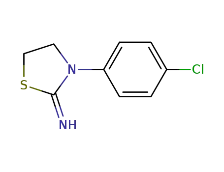 (2Z)-3-(4-chlorophenyl)-1,3-thiazolidin-2-imine