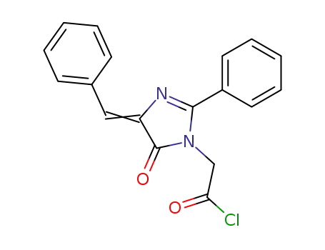 4-benzylidene-2-phenyl-5-imidazolone-acetyl chloride