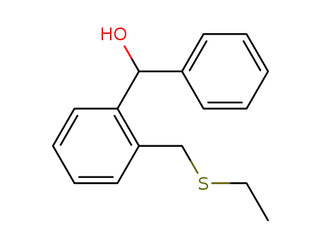 <2-<(ethylthio)methyl>phenyl>phenylmethanol