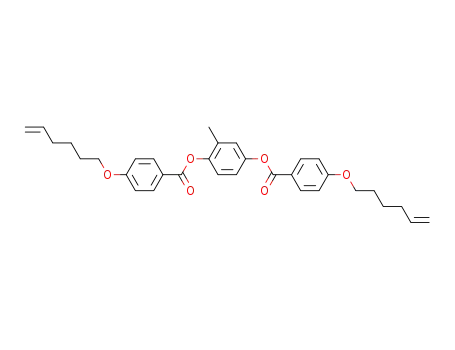 Benzoic acid, 4-(5-hexenyloxy)-, 2-methyl-1,4-phenylene ester