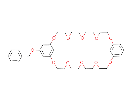 17-Benzyloxy-2,5,8,11,14,20,23,26,29,32-decaoxa-tricyclo[31.3.1.1<sup>15,19</sup>]octatriaconta-1<sup>(37)</sup>,15,17,19<sup>(38)</sup>,33,35-hexaene