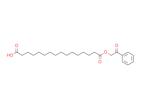 Molecular Structure of 443770-14-7 (hexadecanedioic acid mono-(2-oxo-2-phenyl-ethyl) ester)