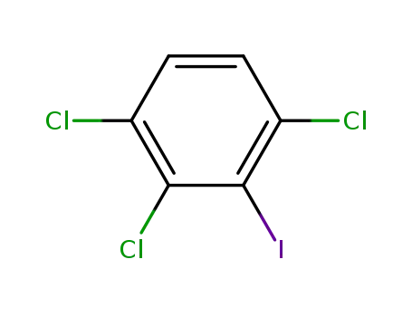 Molecular Structure of 38411-20-0 (1,2,4-trichloro-3-iodobenzene)