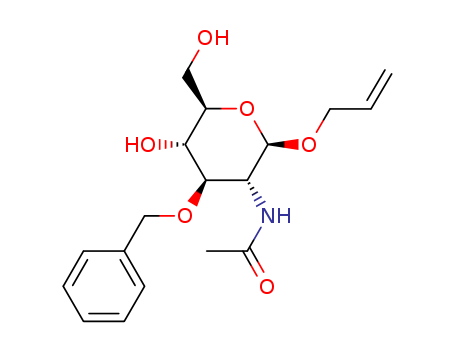 Allyl 2-(Acetylamino)-2-deoxy-3-O-benzyl-b-D-glucopyranoside