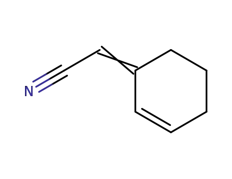Acetonitrile, 2-cyclohexen-1-ylidene-