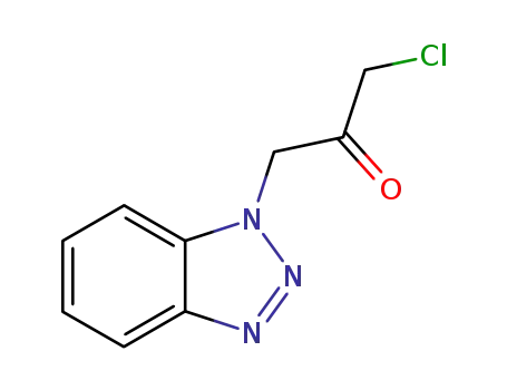 Molecular Structure of 305851-04-1 (1-Benzotriazol-1-yl-3-chloropropan-2-one)