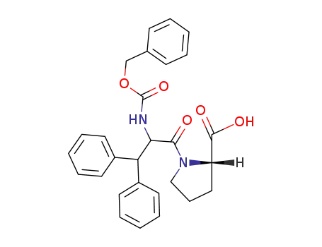 (S)-1-(2-Benzyloxycarbonylamino-3,3-diphenyl-propionyl)-pyrrolidine-2-carboxylic acid