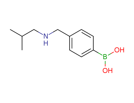 4-[[(2-methylpropyl)amino]methyl]phenylboronic acid