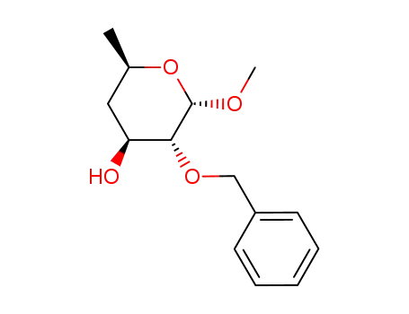 (2S,3R,4S,6R)-3-Benzyloxy-2-methoxy-6-methyl-tetrahydro-pyran-4-ol