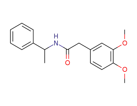Benzeneacetamide, 3,4-dimethoxy-N-(1-phenylethyl)-
