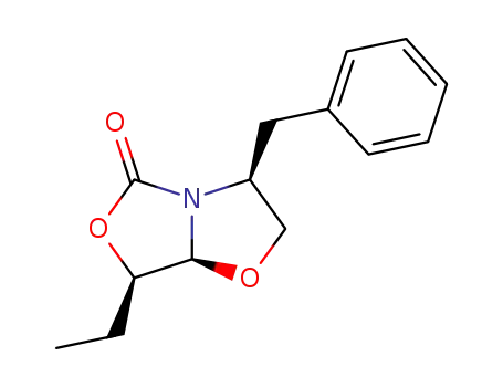 (3S,6S,7RS)-3-benzyl-6-ethyl-tetrahydro-1,5-dioxa-3a-aza-pentalen-4-one