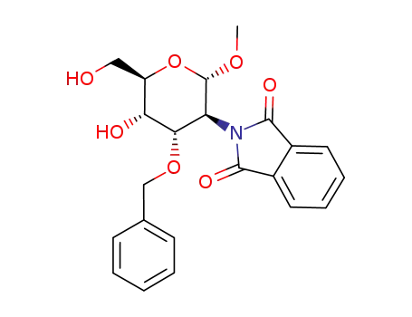 methyl 3-O-benzyl-2-deoxy-2-phthalimido-α-D-altropyranoside