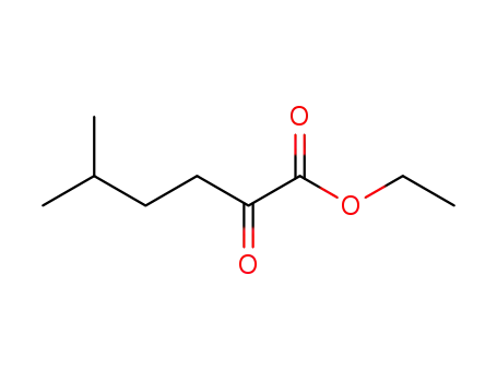 Molecular Structure of 26395-03-9 (Hexanoic acid, 5-methyl-2-oxo-, ethyl ester)