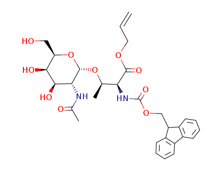 N-Fmoc-O-[2-acetamido-2-deoxy-α-D-galactopyranosyl]-L-threonine Allyl Ester