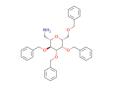(2',3',4',6'-tetra-O-benzyl-β-D-galactopyranosyl)methylamine