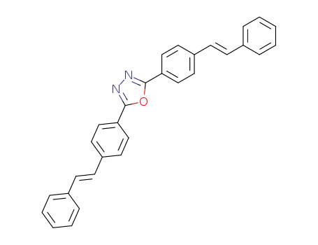 1,3,4-Oxadiazole, 2,5-bis[4-(2-phenylethenyl)phenyl]-