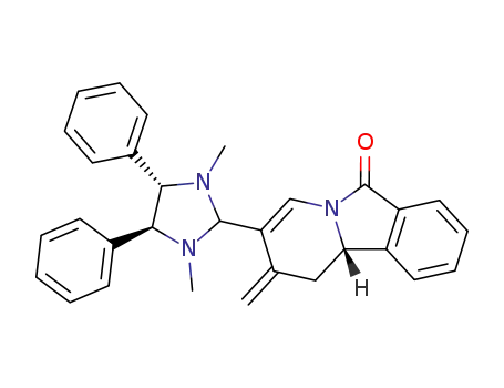 3-(1,3-dimethyl-4,5-diphenyl-imidazolidin-2-yl)-2-methylene-1,10b-dihydro-2<i>H</i>-pyrido[2,1-<i>a</i>]isoindol-6-one