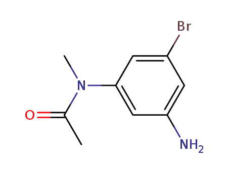 N-(3-amino-5-bromophenyl)-N-methyl-acetamide