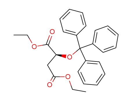 Butanedioic acid, (triphenylmethoxy)-, diethyl ester, (2S)-