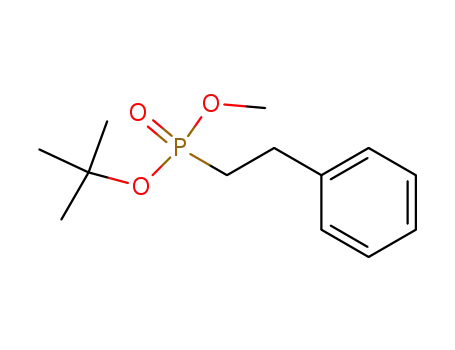 Phosphonic acid, (2-phenylethyl)-, 1,1-dimethylethyl methyl ester