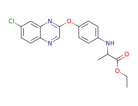 2-[4-(7-chloro-quinoxalin-2-yloxy)-phenylamino]-propionic acid ethyl ester