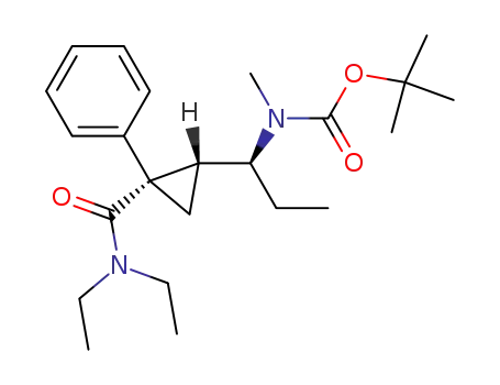 [(S)-1-((1R,2S)-2-Diethylcarbamoyl-2-phenyl-cyclopropyl)-propyl]-methyl-carbamic acid tert-butyl ester