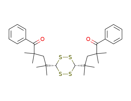 cis-3,6-bis(1,1,3,3-tetramethyl-4-oxo-4-phenylbutyl)-1,2,4,5-tetrathiane