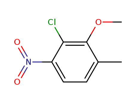 Benzene, 2-chloro-3-methoxy-4-methyl-1-nitro-