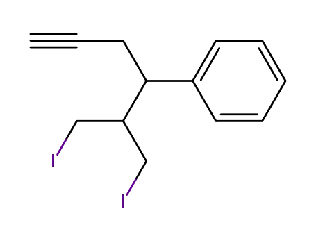 Benzene, [1-[2-iodo-1-(iodomethyl)ethyl]-3-butynyl]-