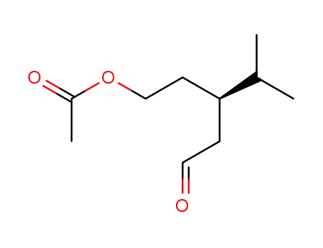 Acetic acid (R)-4-methyl-3-(2-oxo-ethyl)-pentyl ester