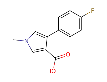 4-(4-FLUOROPHENYL)-1-METHYL-1H-PYRROLE-3-CARBOXYLIC ACID