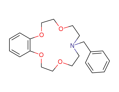 2,3-benzo-10-benzyl-10-aza-1,4,7,13-tetraoxa-2-cyclopentadecene