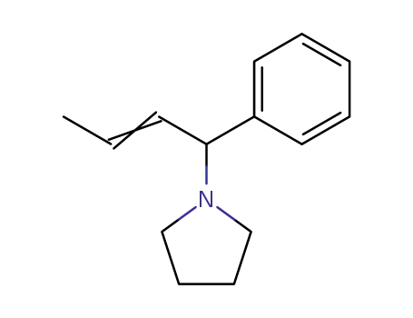 1-(1-phenyl-but-2ξ-enyl)-pyrrolidine