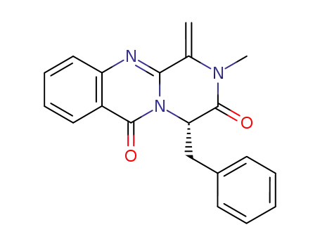 (+)-(4S)-4-benzyl-2-methyl-1-methylene-2,4-dihydro-1H-pyrazino[2,1-b]quinazoline-3,6-dione