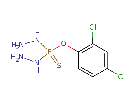 O-(2,4-dichlorophenyl) dihydrazinothiophosphinate