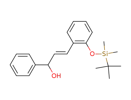 (E)-3-[(2-tert-butyldimethylsilyloxy)phenyl]-1-phenylprop-2-enol