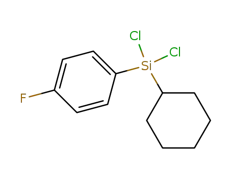 (dichloro)(cyclohexyl)(4-fluorophenyl)silane