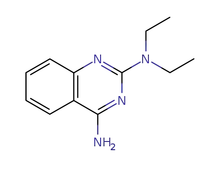 Molecular Structure of 7461-77-0 (N~2~,N~2~-diethylquinazoline-2,4-diamine)