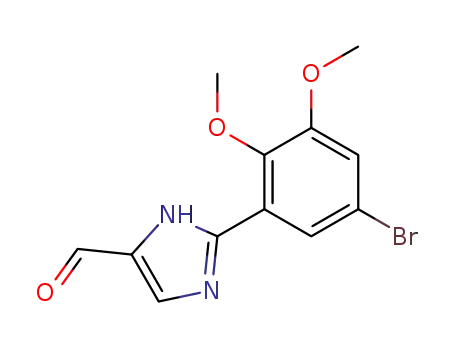 2-(2,3-dimethoxy-5-bromophenyl)imidazole-4-carboxaldehyde