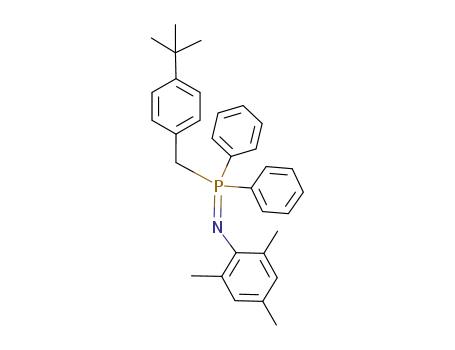 Benzenamine,
N-[[[4-(1,1-dimethylethyl)phenyl]methyl]diphenylphosphoranylidene]-2,4,
6-trimethyl-